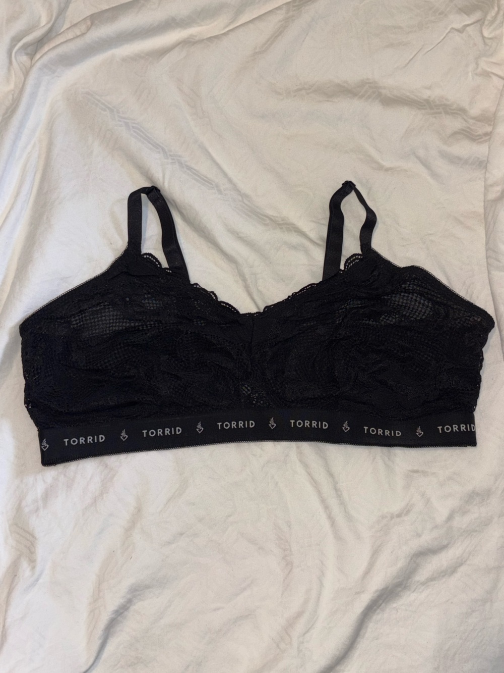 torrid Tattoo Lace Bralette size 2